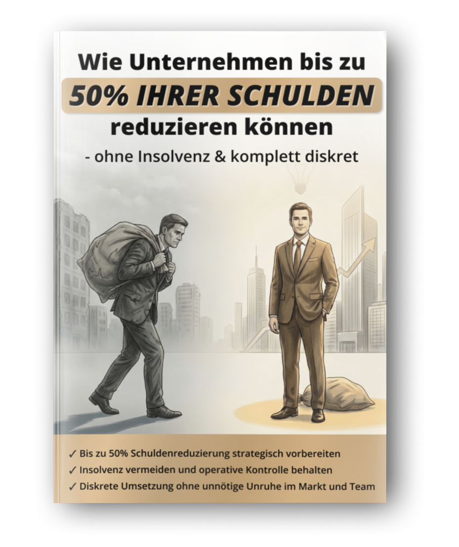 PDF: Wie Unternehmen bis zu 50% ihrer Schulden reduzieren können